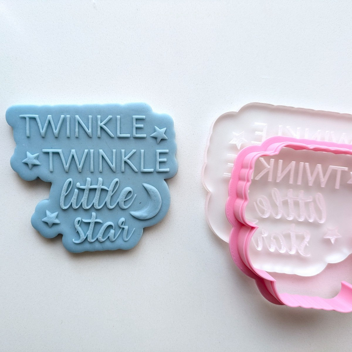 Nursery Rhymes Twinkle Twinkle - Raised Embosser Set