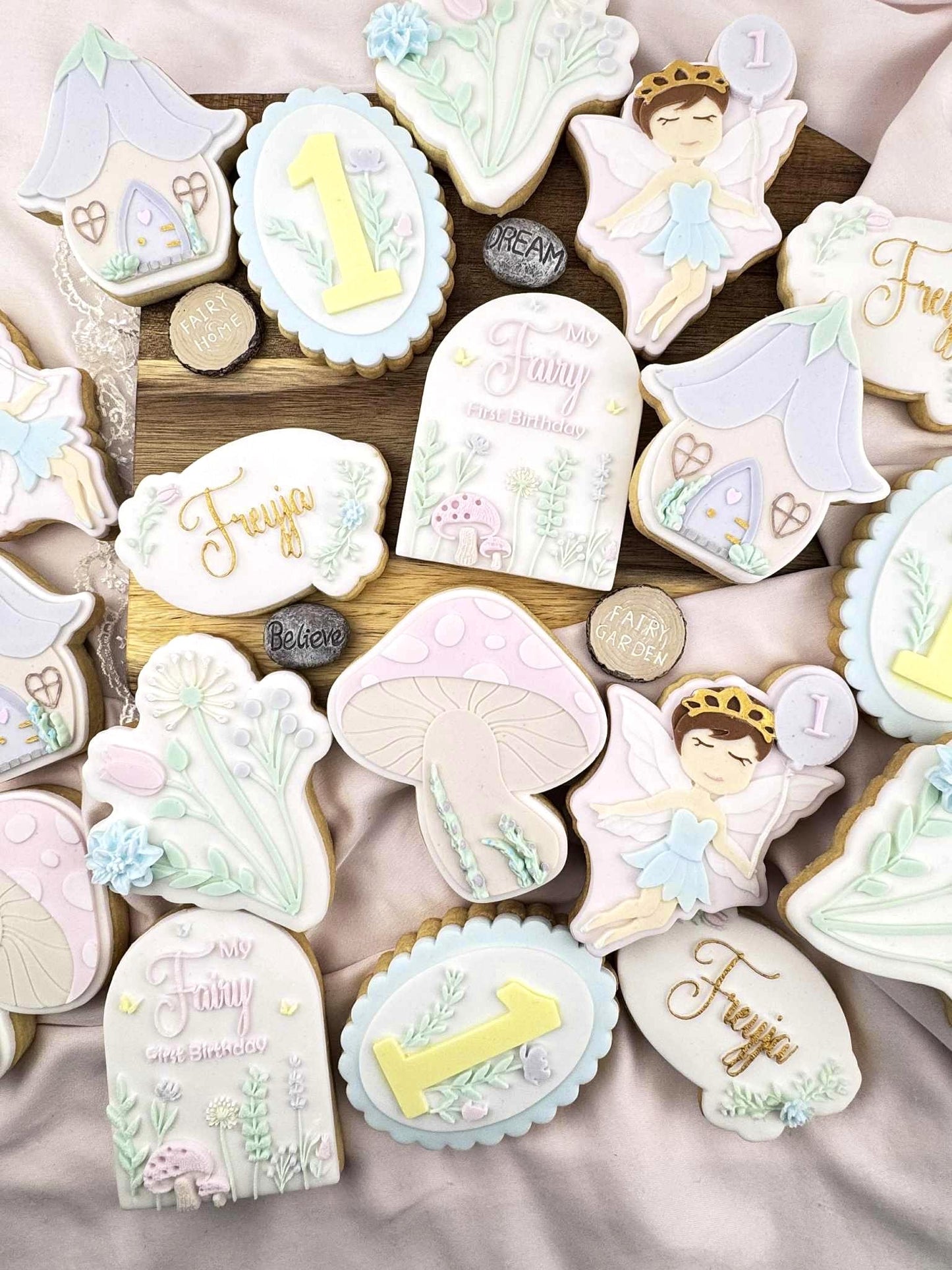 "My Fairy First Birthday" - Raised Embosser Set