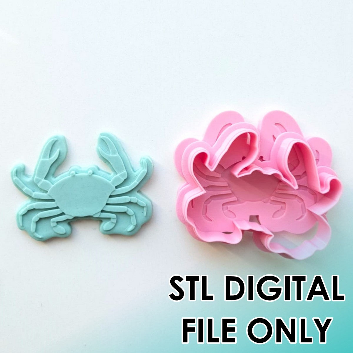 Crab - Cutter & Raised Stamp Set