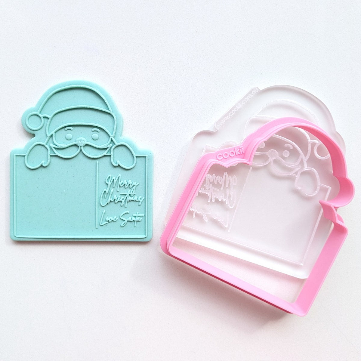 Santa's Postcard - Raised Embosser Set