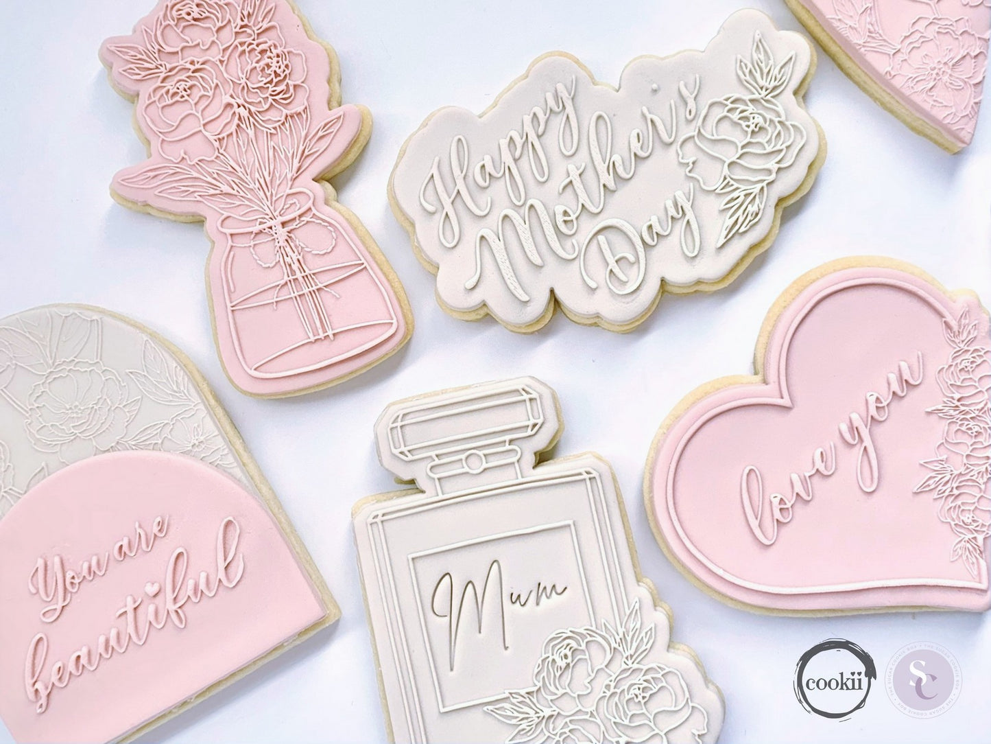 Peonies in a Jar - Raised Embosser Set