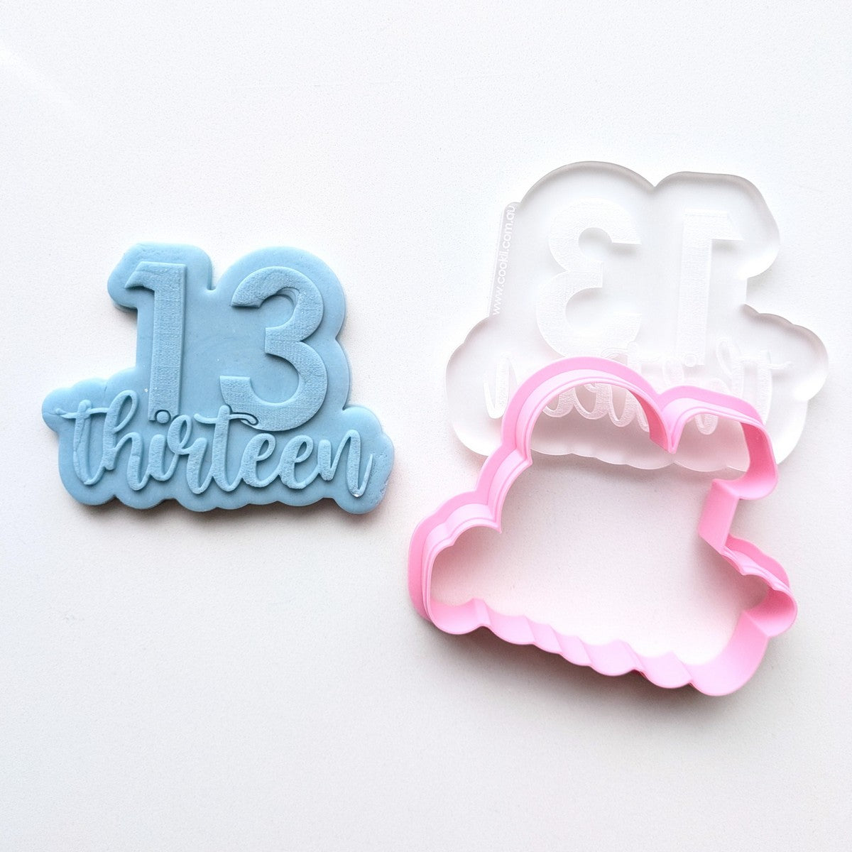 13 thirteen - Raised Embosser Set