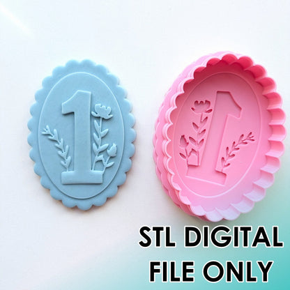 1 Fairy Flower - Cutter & Raised Stamp Set