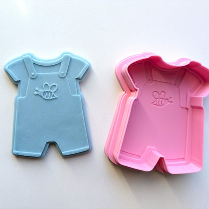 Boy Bee Romper - Cutter & Raised Stamp Set