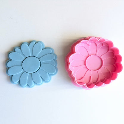 Roundy Daisy - Cutter & Raised Stamp Set