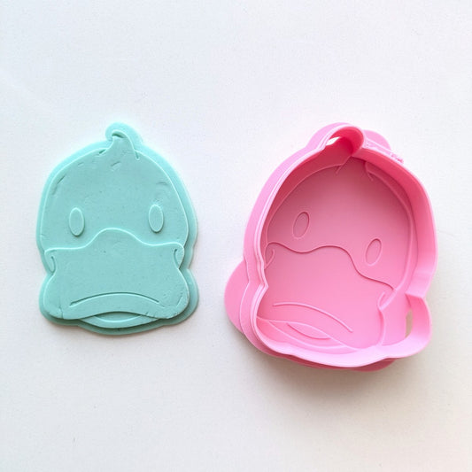 Farm Animals - Duck Raised Stamp & Cutter Set