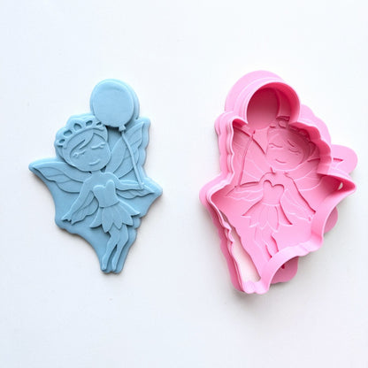 Balloon Fairy - Cutter & Raised Stamp Set