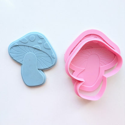 Fairy Mushroom - Cutter & Raised Stamp Set