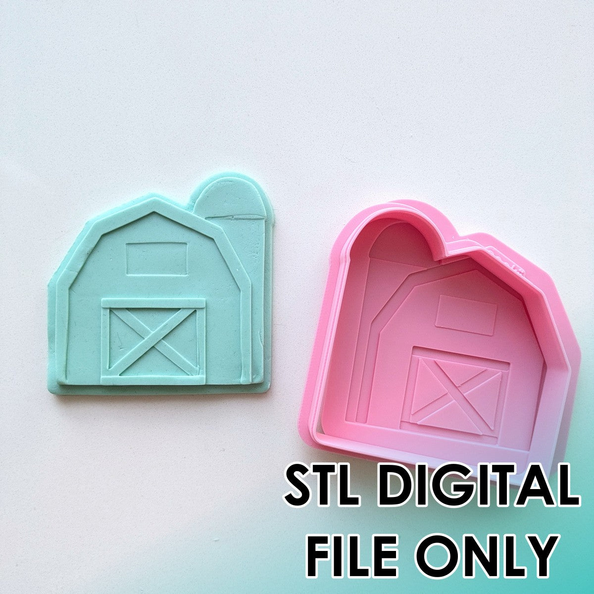 Farm - Barn Raised Stamp & Cutter Set