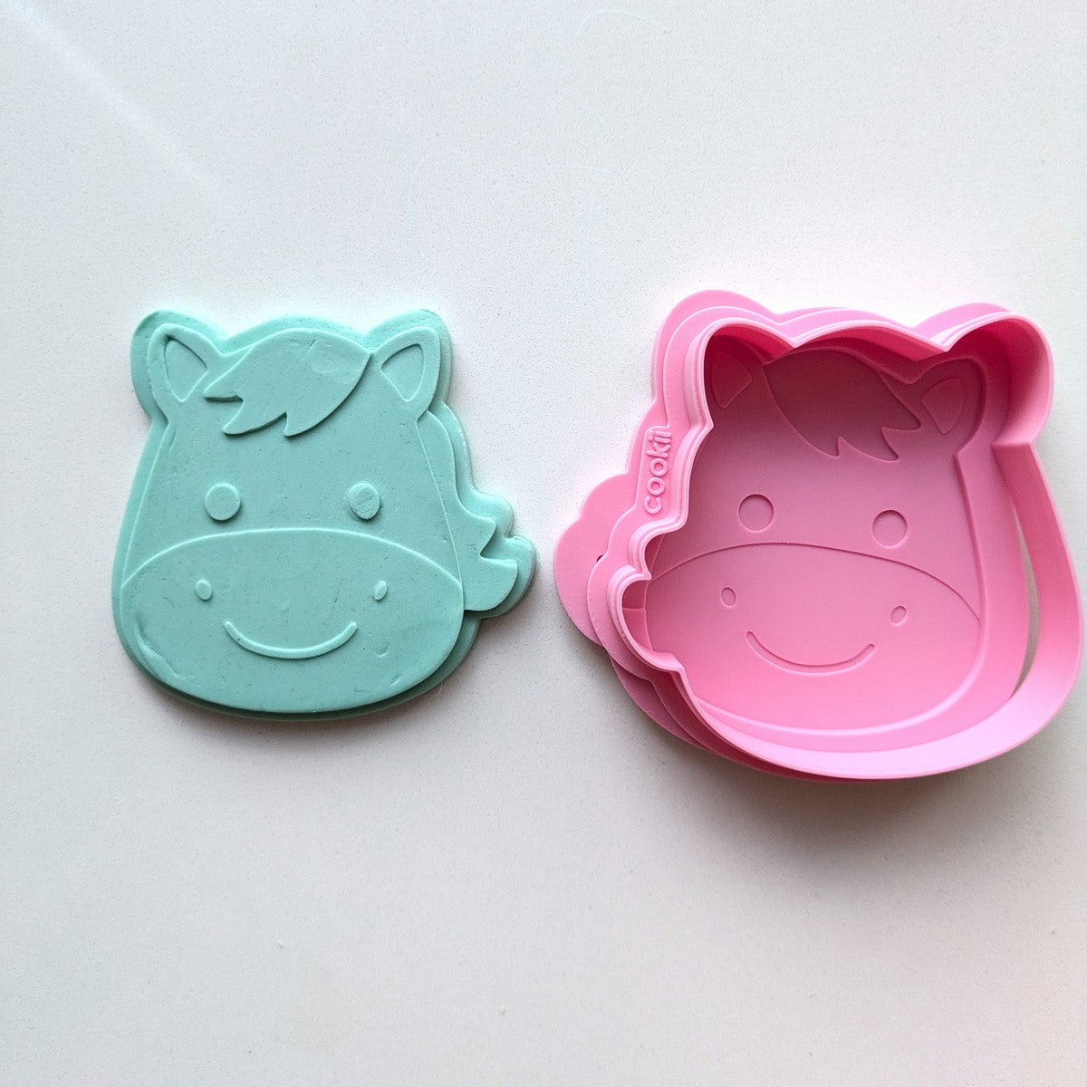 Farm Animals - Horse Raised Stamp & Cutter Set