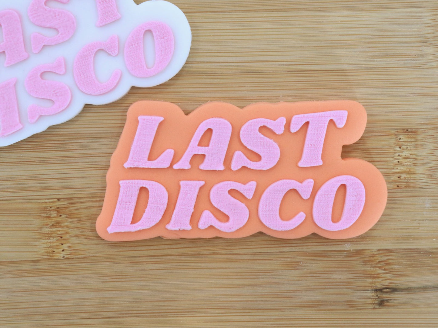 "Last Disco" - Raised Embosser Set