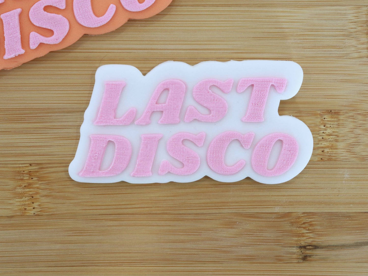 "Last Disco" - Raised Embosser Set