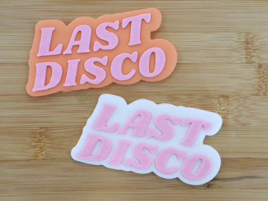 "Last Disco" - Raised Embosser Set