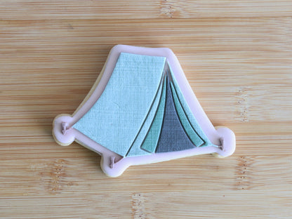 Camping Tent - Raised Embosser Set