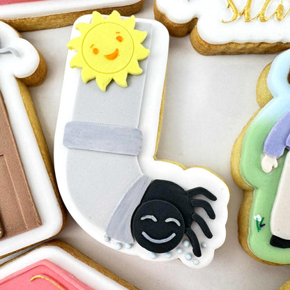 Nursery Rhymes Incy Wincy Spider - Cutter & Raised Stamp Set