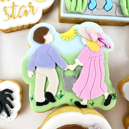 Nursery Rhymes Jack and Jill - Cutter & Raised Stamp Set