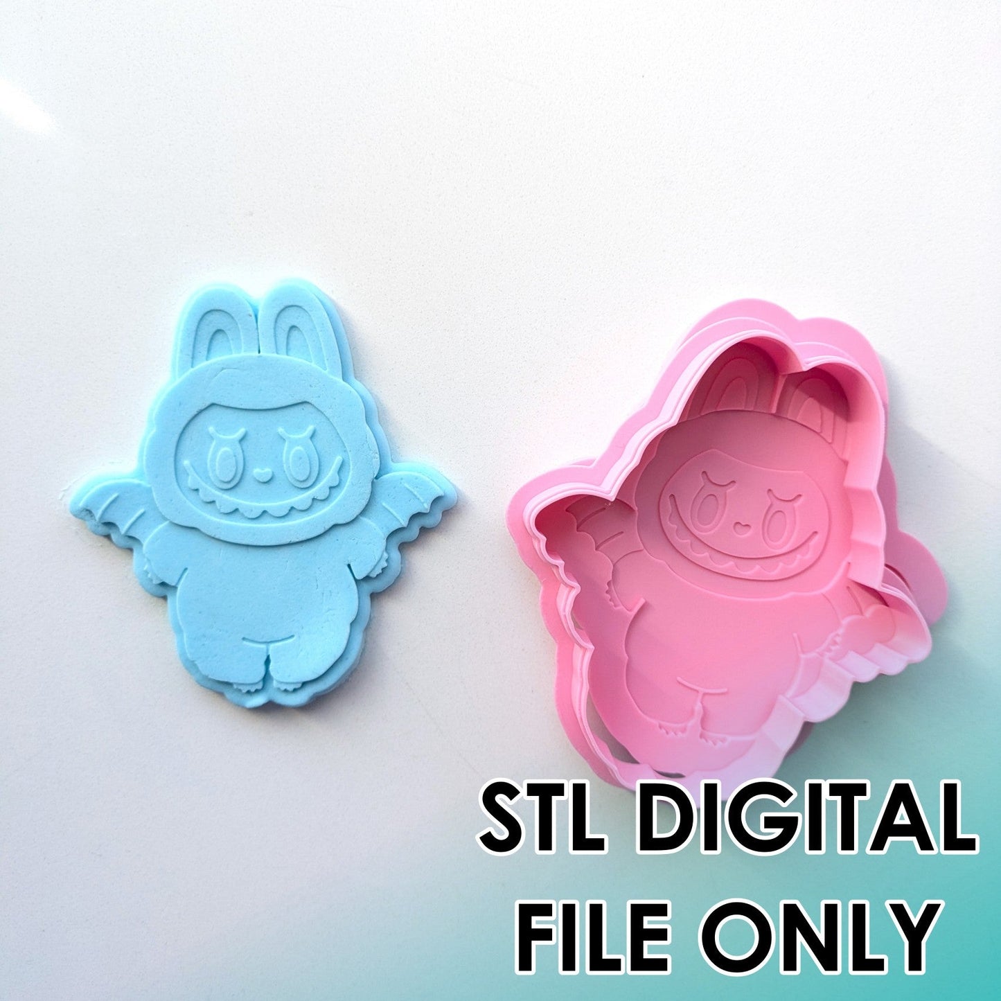 Halloween Bat Labubu