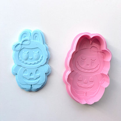 Halloween Pumpkin Labubu