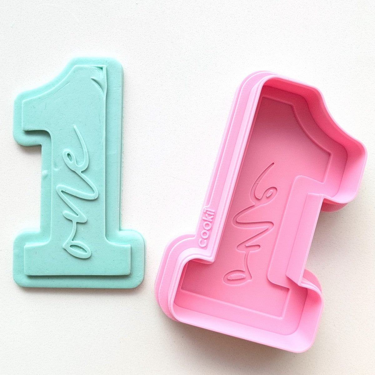 1 one - Cutter & Raised Stamp Set