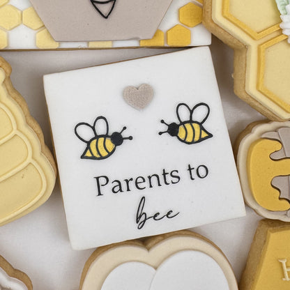 "Parents to bee" - Raised Embosser