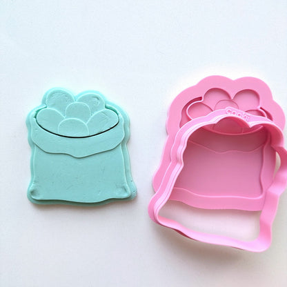 Farm - Potato Sack Raised Stamp & Cutter Set