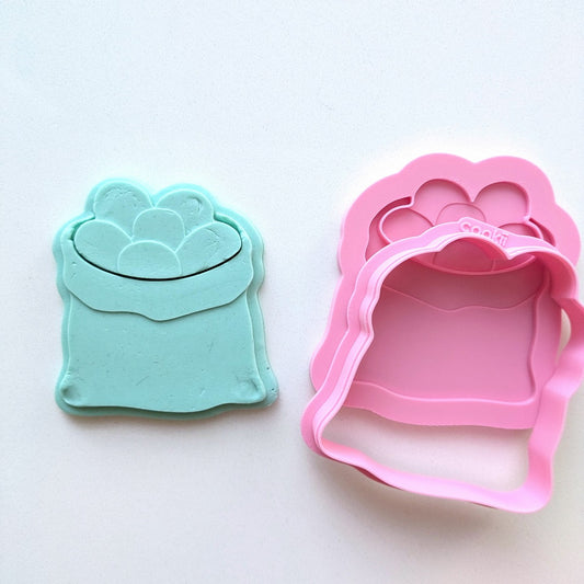 Farm - Potato Sack Raised Stamp & Cutter Set