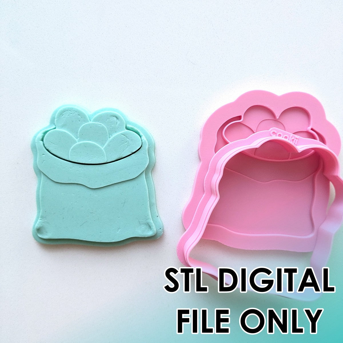 Farm - Potato Sack Raised Stamp & Cutter Set