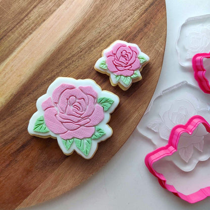 Rose - Raised Embosser Set