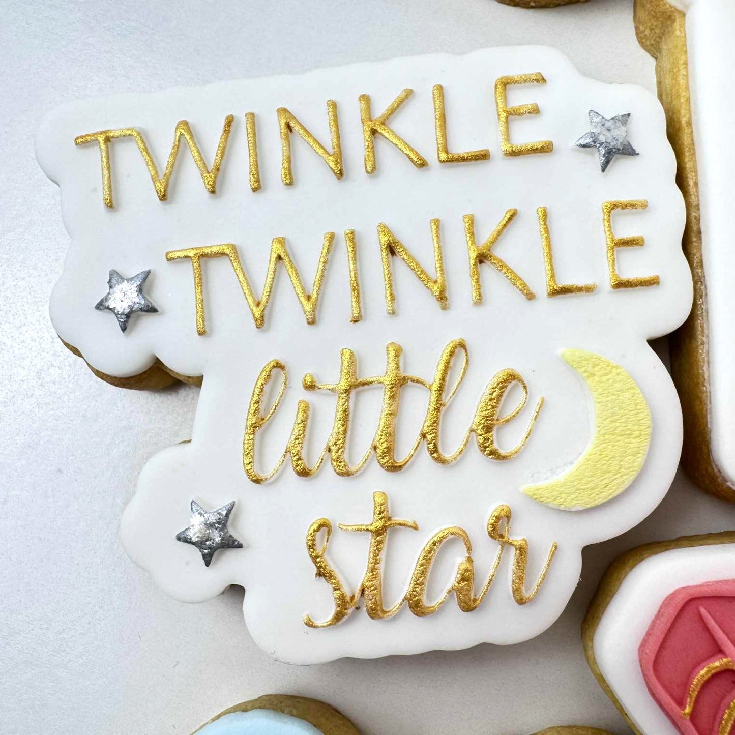 Nursery Rhymes Twinkle Twinkle - Raised Embosser Set