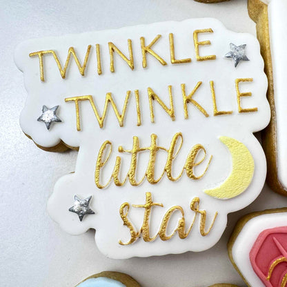 Nursery Rhymes Twinkle Twinkle - Raised Embosser Set