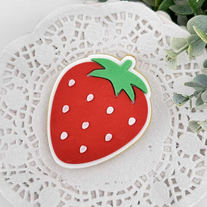 Berry First - Strawberry Raised Stamp & Cutter Set