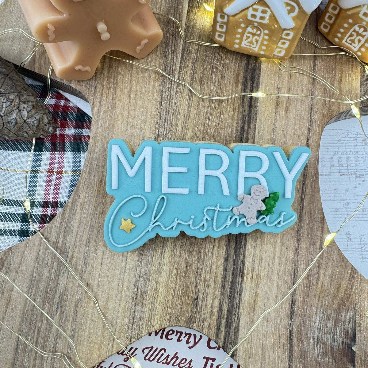 Merry Christmas Bubble - Raised Embosser Set