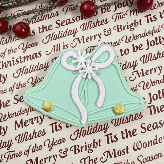 Christmas Bells Bow - Raised Embosser Set