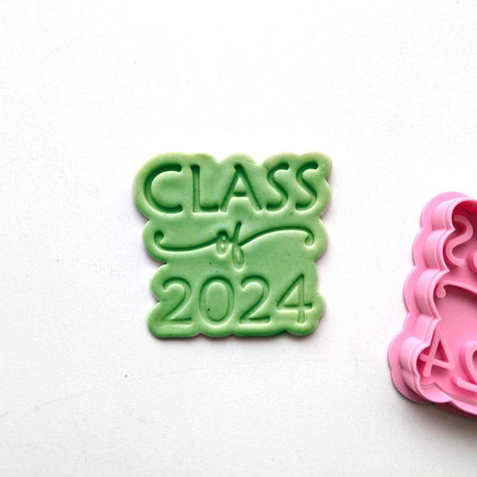 Class of 2024 - Cutter & Stamp Set