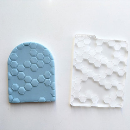 Honeycomb Patter - Raised Embosser