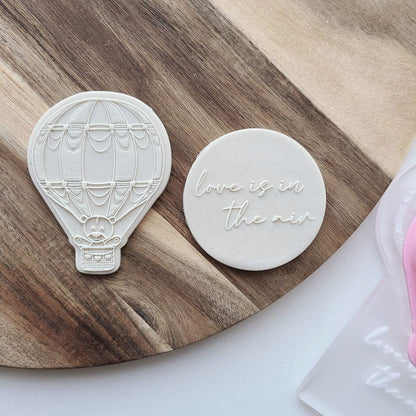 "love is in the air" - Raised Embosser