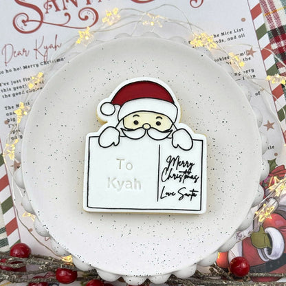 Santa's Postcard - Raised Embosser Set
