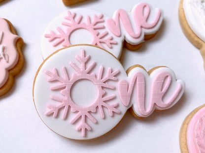 Snowflake ONE - Raised Embosser Set