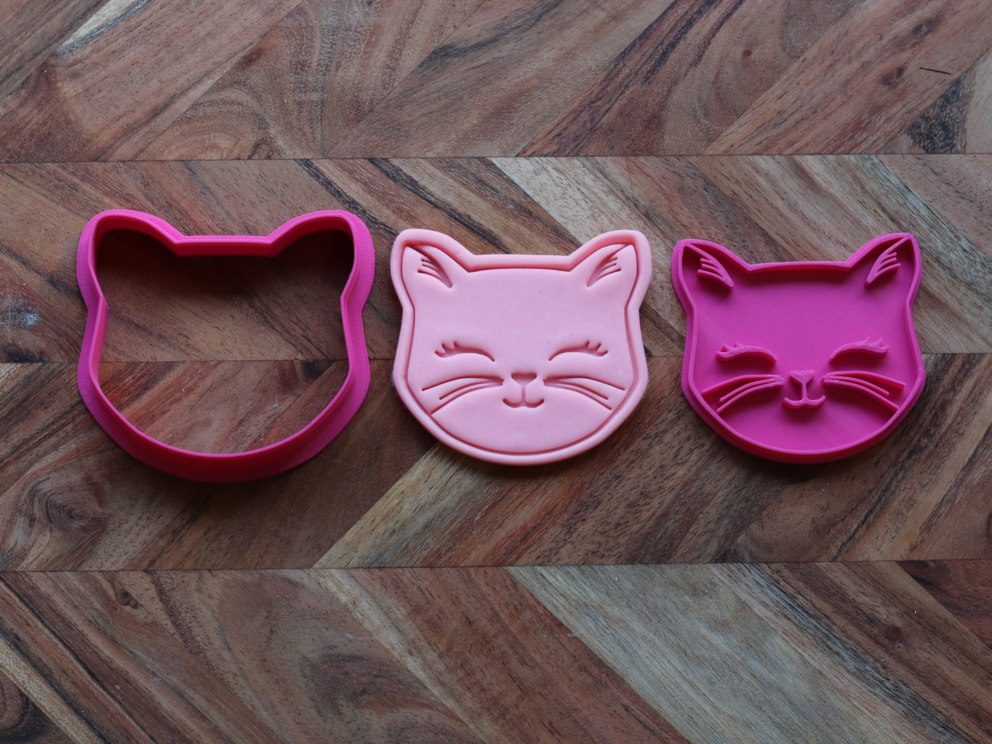 Cat Face - Cutter & Stamp Set