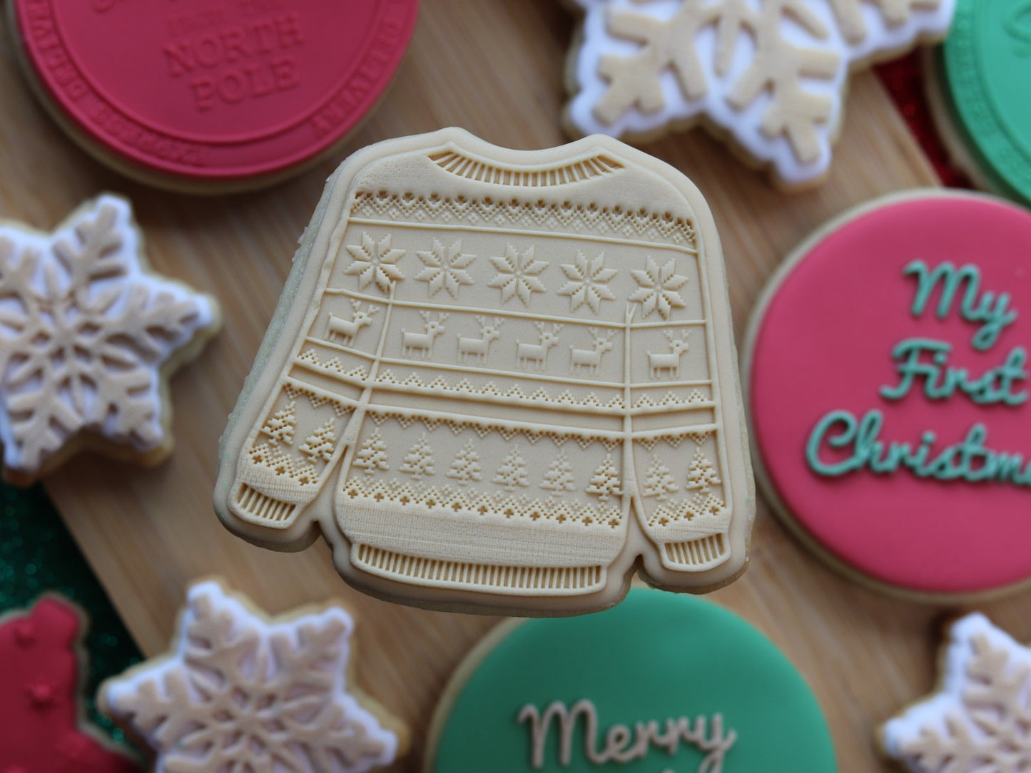 Christmas Jumper - Raised Embosser Set