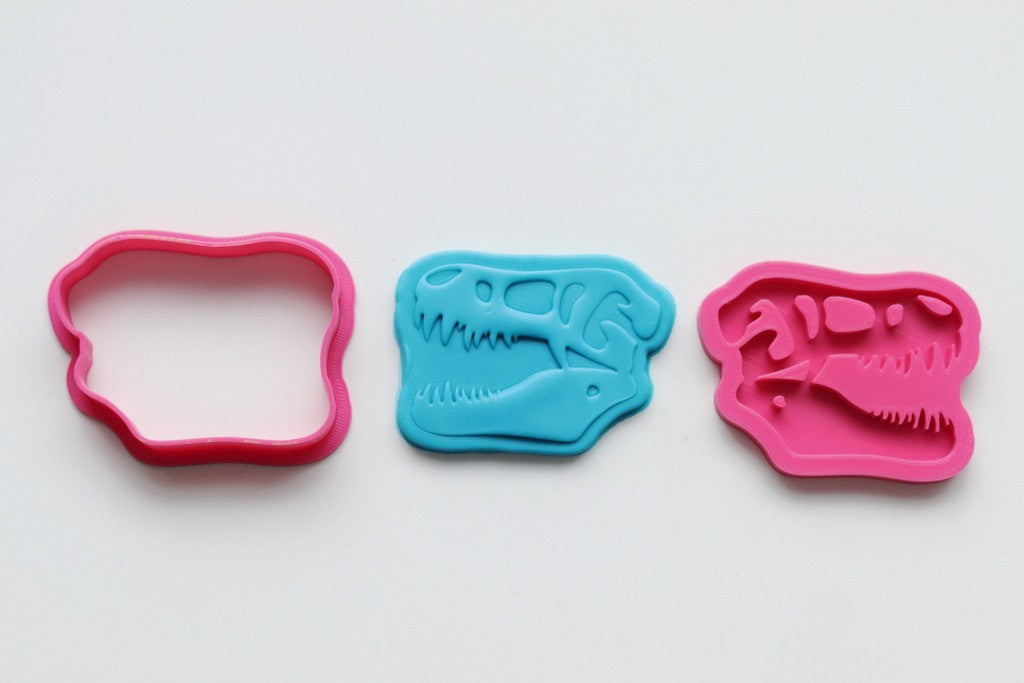 Dinosaur Bones (T-Rex) - Cutter & Embosser Set