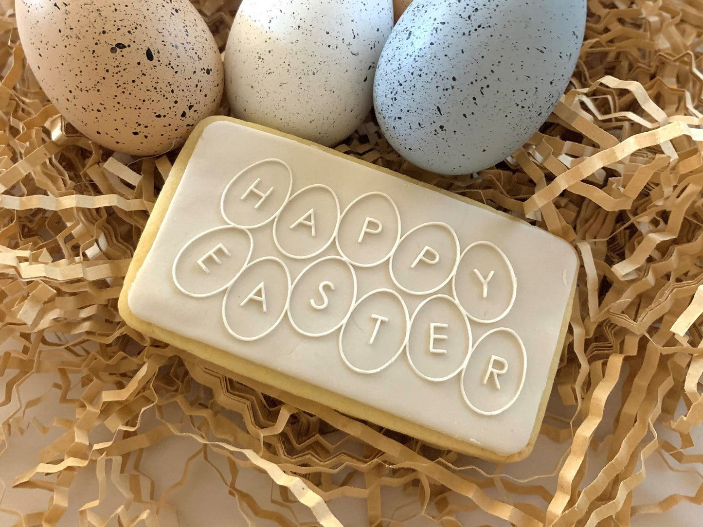 Happy Easter Eggs - Raised Embosser Set