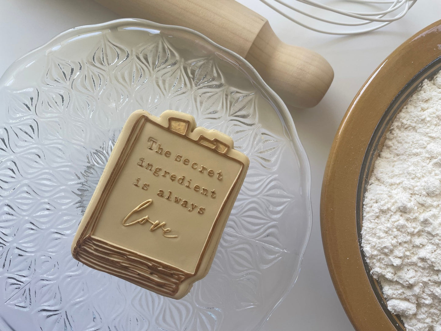 "The secret ingredient is always love" - Raised Embosser Set