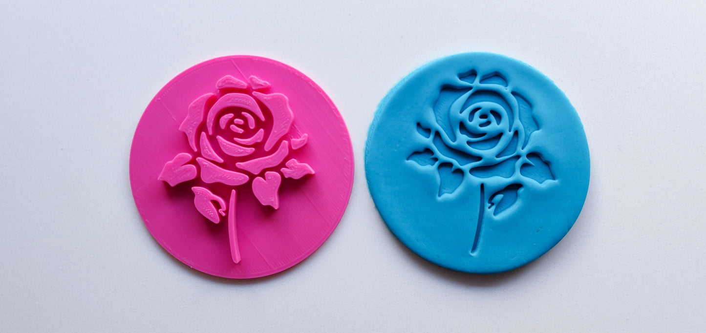 Rose - 7cm Embosser