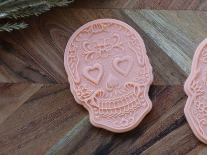 Sugar Skull - Raised Embosser Set