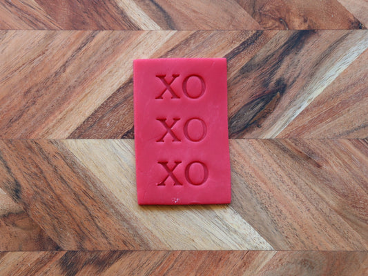 "XO XO XO" - Cutter & Stamp Set