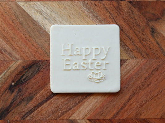 Happy Easter - 7cm raised embosser