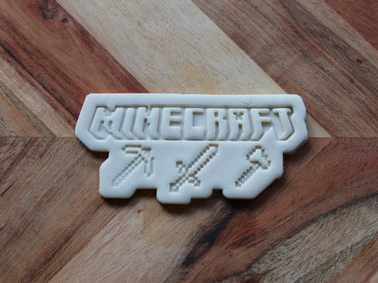 Minecraft Logo - Cutter & Stamp Set