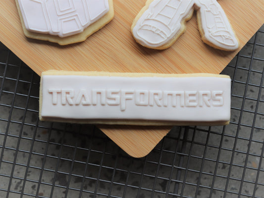 Transformers Logo - Raised Embosser Set