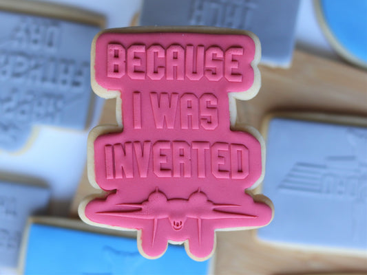 "Because I was Inverted" - Raised Embosser Set